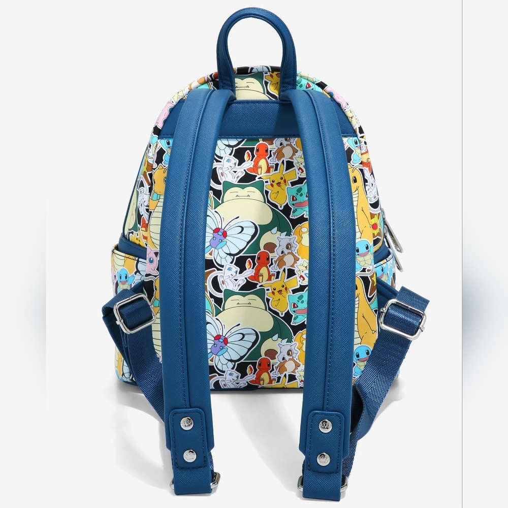 Loungefly Pokemon Sticker Collage Mini Backpack - Picture 3 of 5